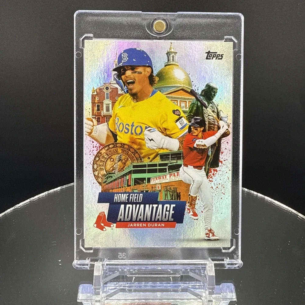 2025 Topps Series 2 Home Field Advantage Jaren Duran Case Hit Red Sox #HA-24